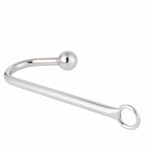 Smooth AllNight Metal 3294 Anal Sex Toy Hook 0202